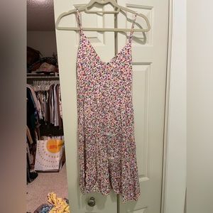 Floral Just Polly dress from Macy’s, worn once
